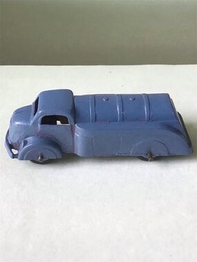 Vintage Tootsietoy Oil Tanker Gas Water Fuel Truck Diecast Vehicle Refurbished